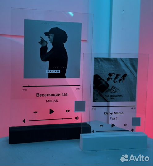 Оживающий подарок Музыка на стекле