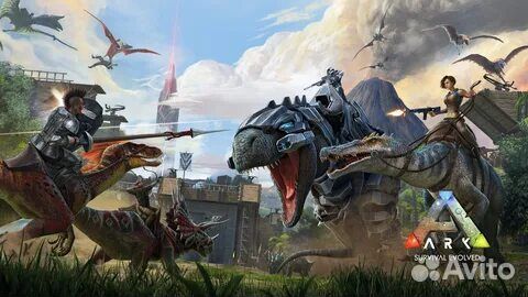 Новый диск Ps4 Ark Survival Evolved