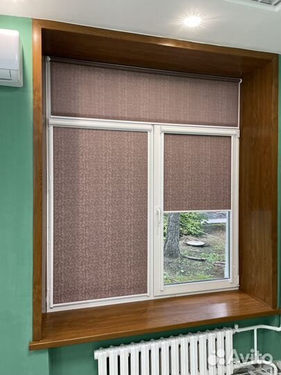 Кассетные рулонные шторы