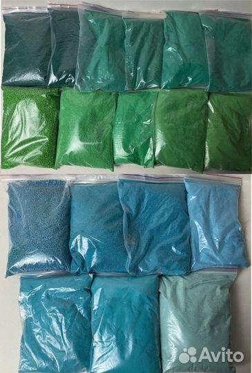 Цветные пески 1 кг