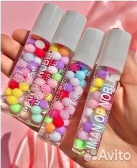 Увлажняющее масло для губ с шариками