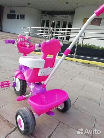 Трехколесный велосипед с родительской ручкой