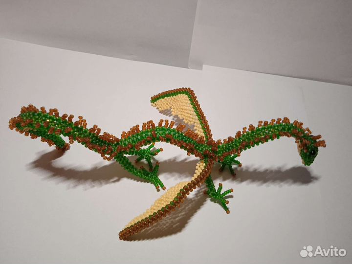 Дракон из бисера