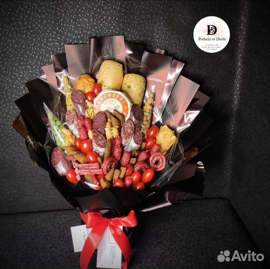 Букет мужской. Съедобный букет