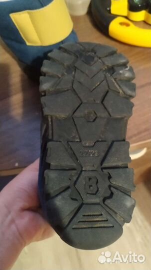 Сапоги зимние детские 22 размер