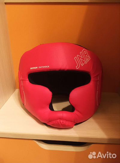 Защита детская для единоборств шлем, перчатки