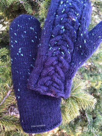 Рукавицы на флисе