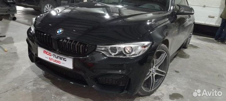 Обвес в стиле M4+спойлер и зеркала BMW 4er F32