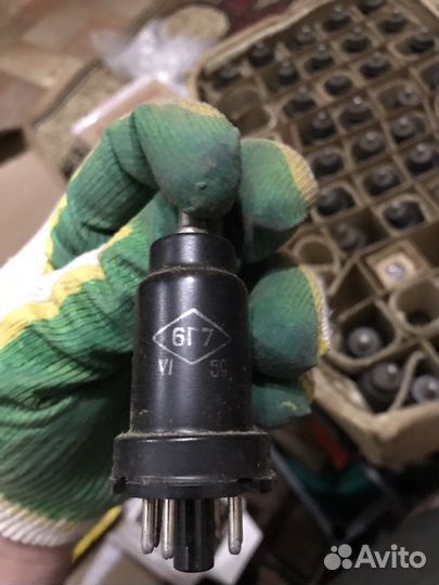 Радиолампы 6 Г7, 2Ц2С, Диод силовой В25-10