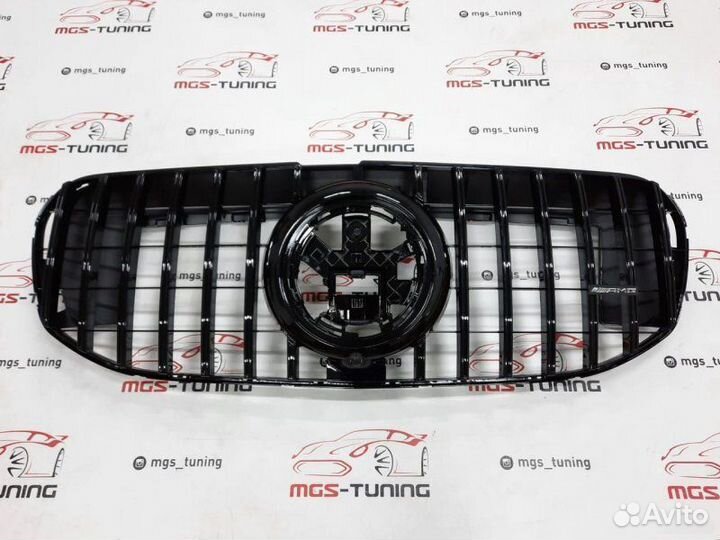 Решетка Mercedes GLS X167 GT style Black AMG