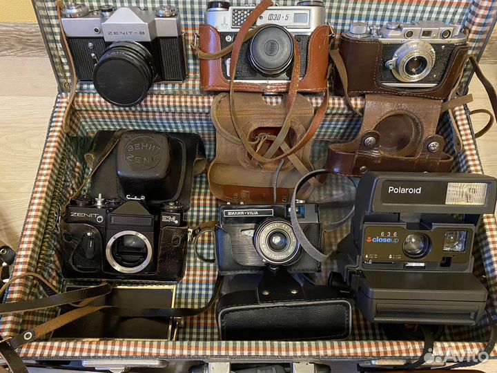 Старые пленочные фотоаппараты