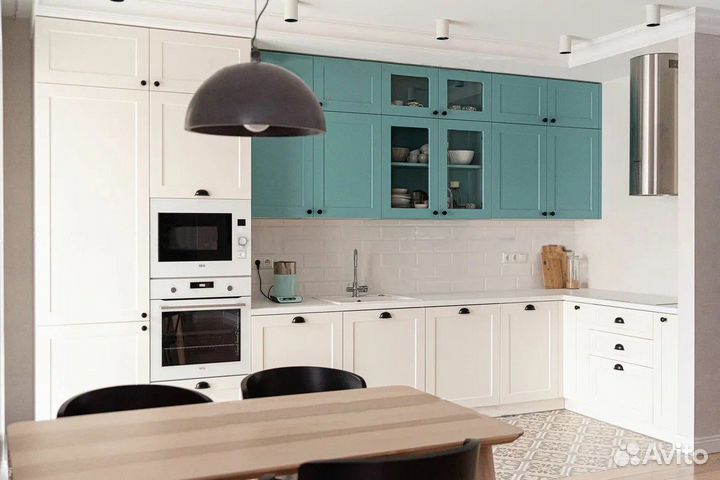 Цена за всю кухню. Кухня софт CN:025553