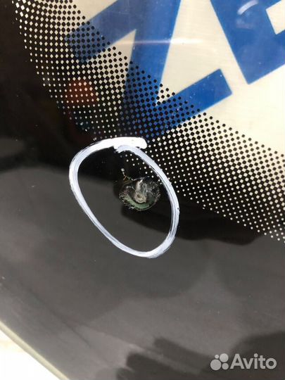 Лобовое стекло (скол) renault logan 2 1.6 мт седан