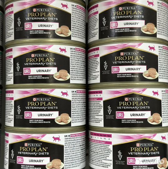 Пурина UR при мочекаменной болезни кошек