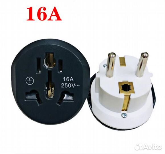 Переходник с китайской розетки / переходник еврови