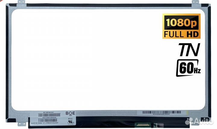 Матрица (экран) для ноутбука NT156FHM-N41