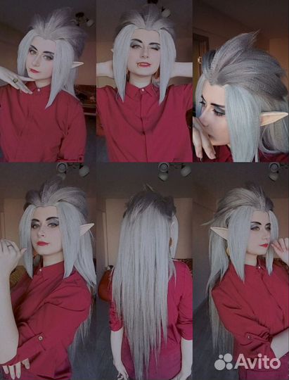 Укладка париков для косплея