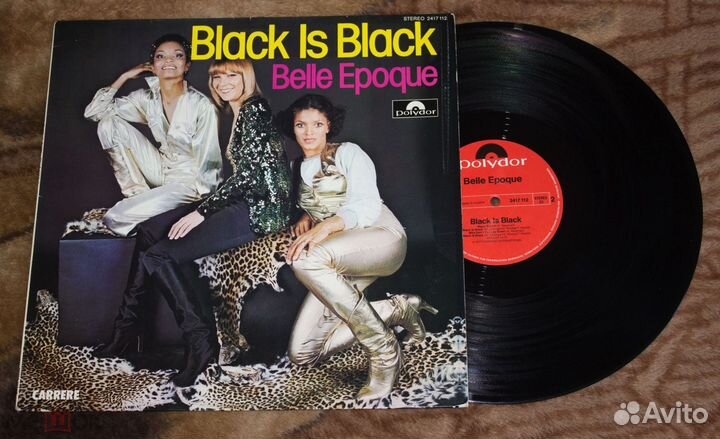 Belle epoque - Black Is Black 1977 LP EX / EX