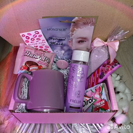 Подарок женский набор подарочный девушке бокс