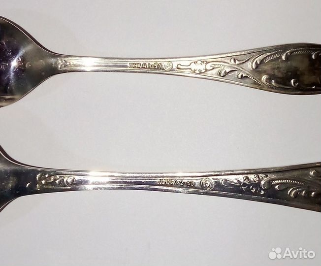 Набор столовых приборов мельхиор СССР 1976г