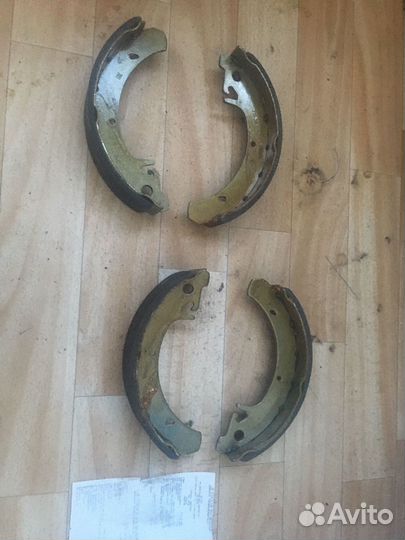 Комплект колодок заднего тормоза Калина 1