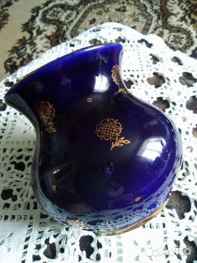 Фарфоровые ваза СССР, кобальт