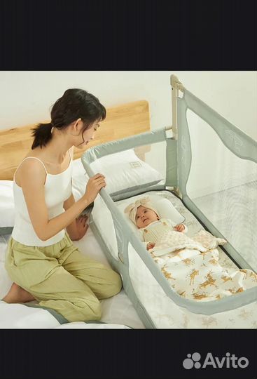 Детская кроватка-бортик