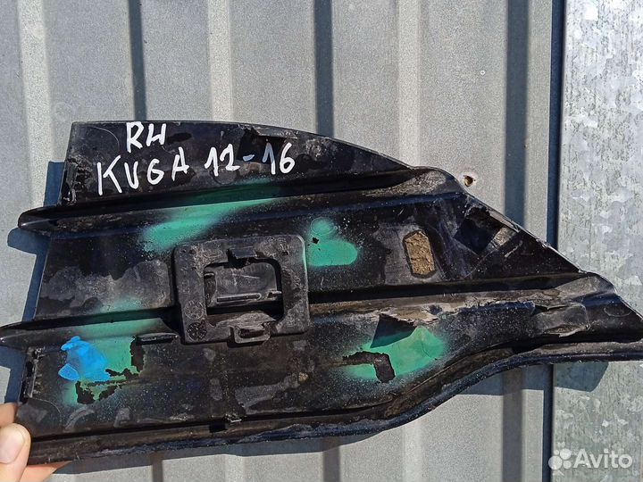 Заглушка переднего бампера правая ford Kuga с 2013