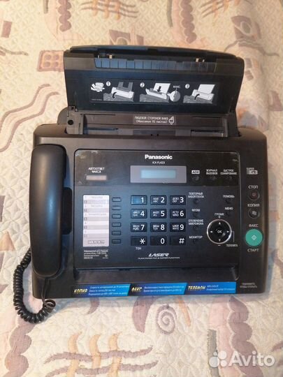 Факс телефон panasonic