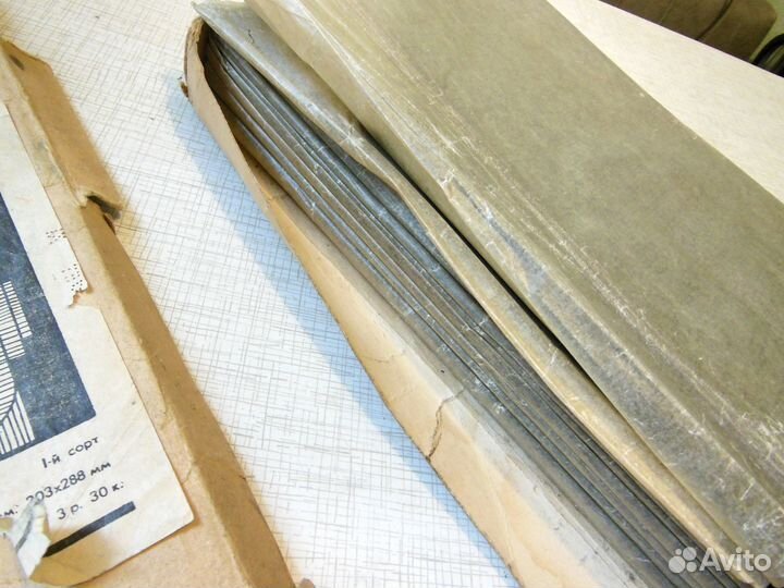 Копировальная бумага черная, период СССР