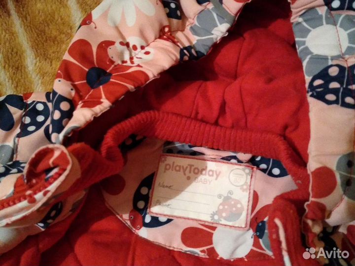 Комбинезон демисезон для девочки Playtoday