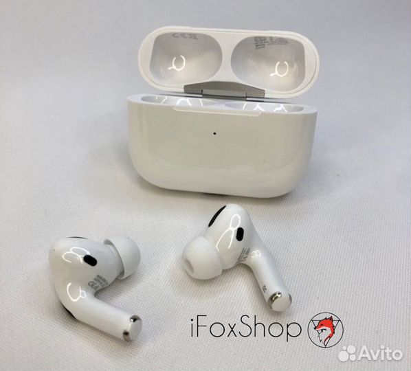 AirPods Pro (Ростест, чип Airoha) + чехол