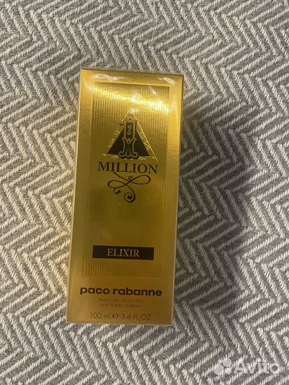 Paco rabanne 1 million elixir 100мл оригинал