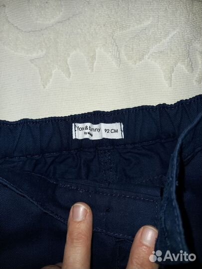 Рубашка hm новогодняя, брюки