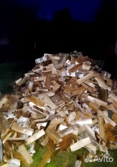 Дрова колотые Береза