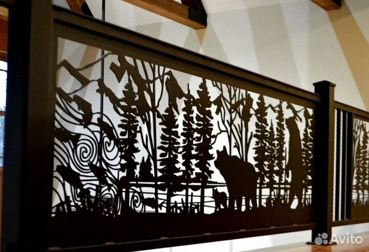 Ограждения металлические