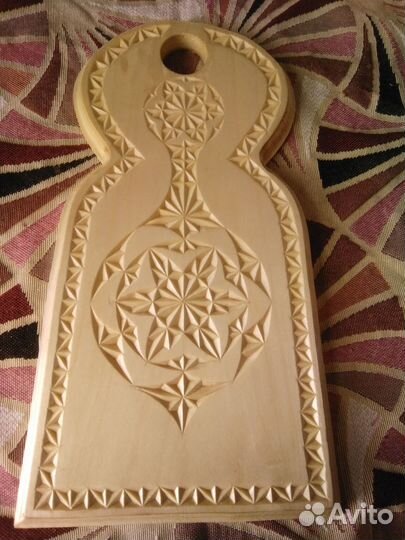 Доска кухонная из цельного дерева