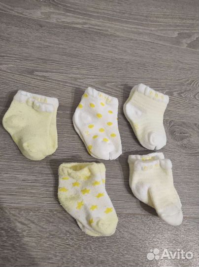 Носочки для новорожденного