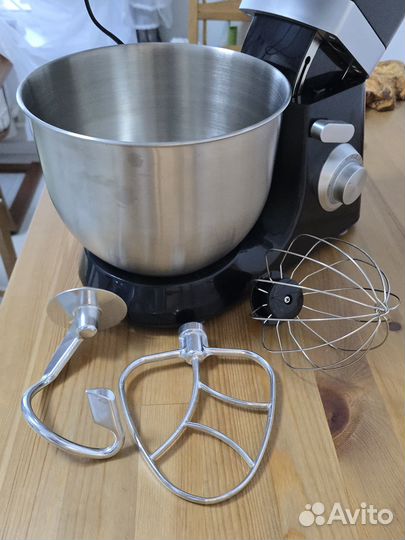 Планетарный миксер Kitfort кт-1348-3 черный