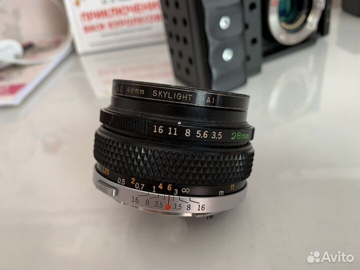 Объектив Olympus Zuiko 28 3.5