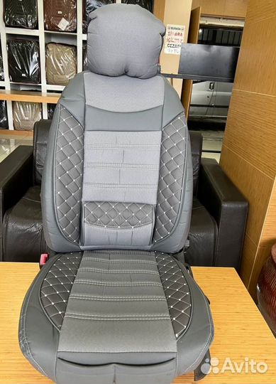 Авточехлы из экокожи