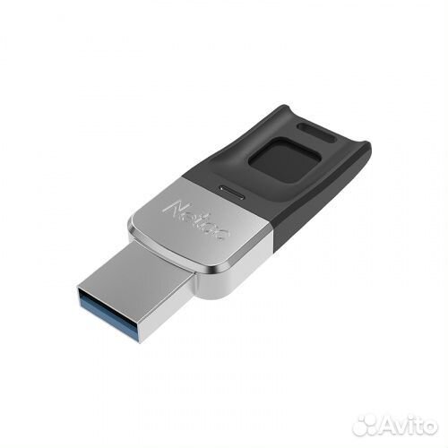 Flash Usb 3.0 Netac US1 на 32GB (сканер пальца)