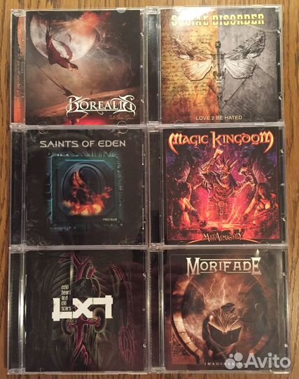 Музыкальные cd диски (лицензия)