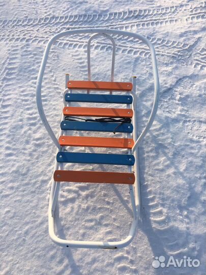 Детские санки с колесами