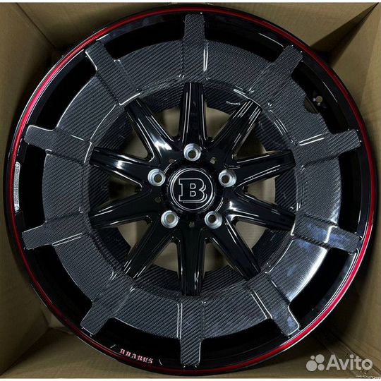 Кованые диски R24 на Mercedes brabus monoblock Z Carbon Edition