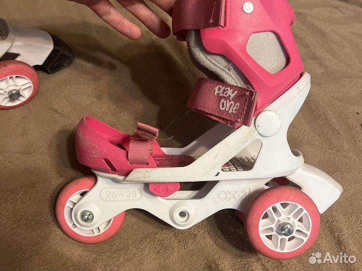 Ролики для девочки 26-28р