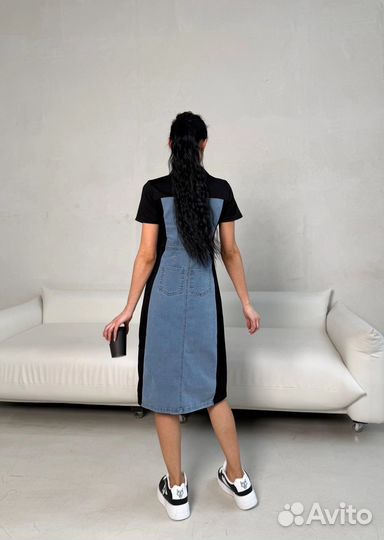 Потрясающее джинсовое платье Zimmermann