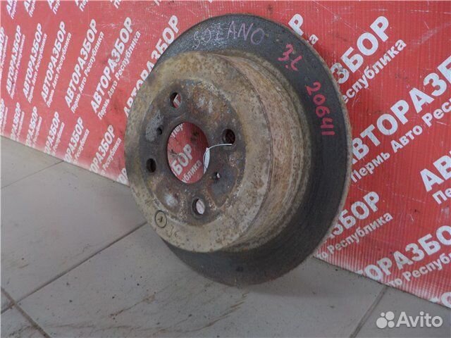 Тормозной диск задний левый Lifan Solano 620