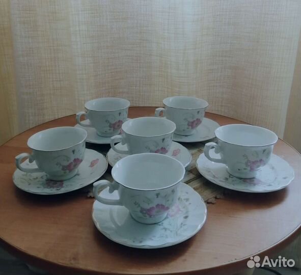 Чайный сервиз фарфор китайский винтаж