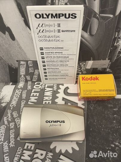 Плёночный фотоаппарат Olympus mju